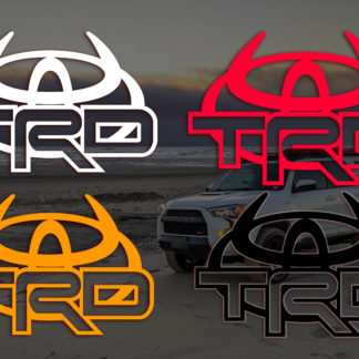 TRD Devil Horns Vinyl Decal